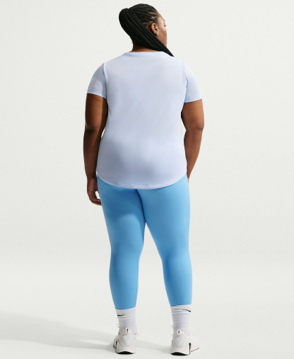 Nike Women's Dri-FIT T-Shirt - Hydrogen Blue/white