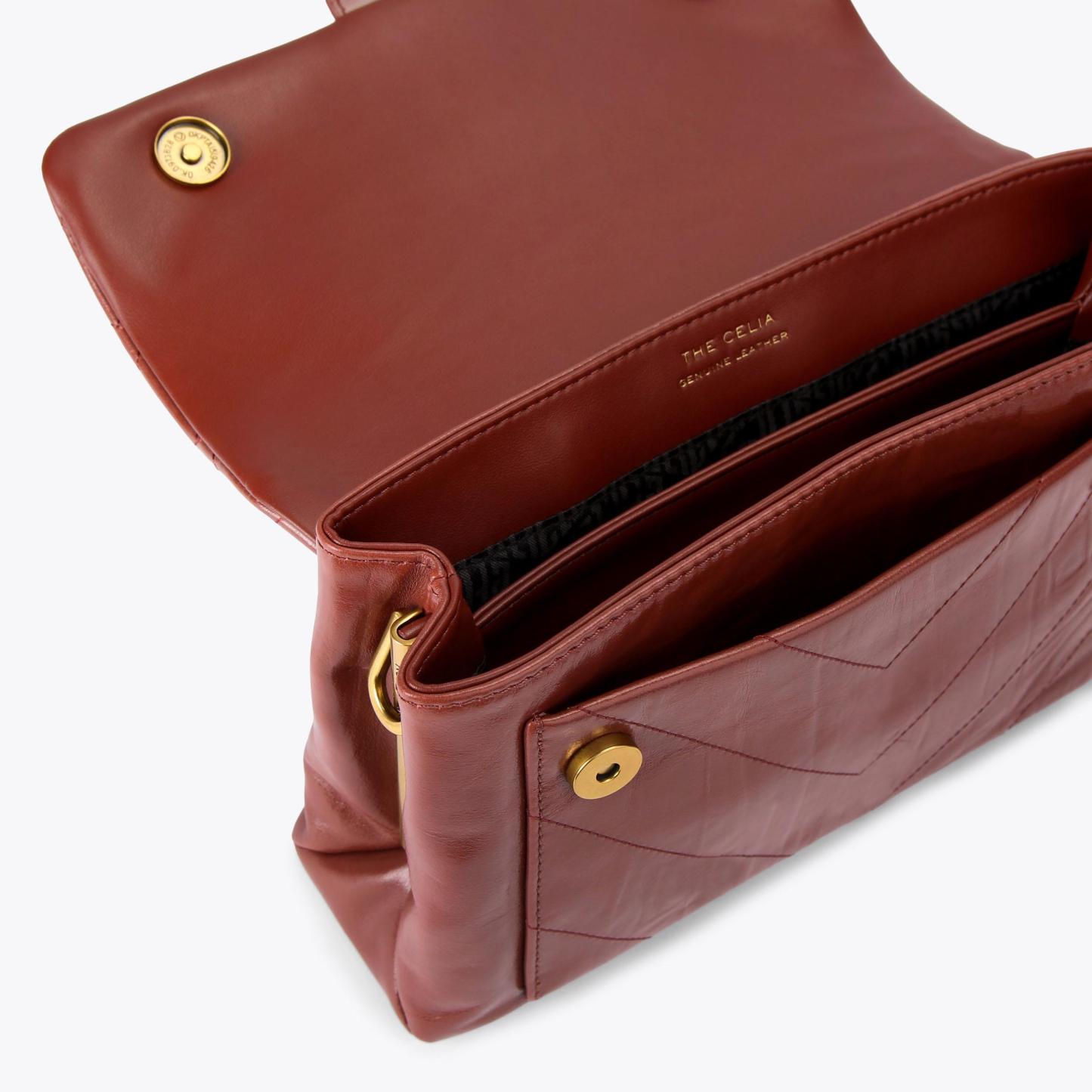 Kurt Geiger London Celia Shoulder Bag - Red - view 5