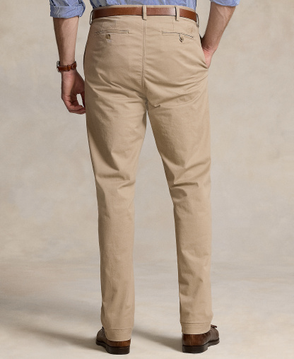 Polo Ralph Lauren Men's Big & Tall Stretch Classic-Fit Twill Pants - Khaki Tan