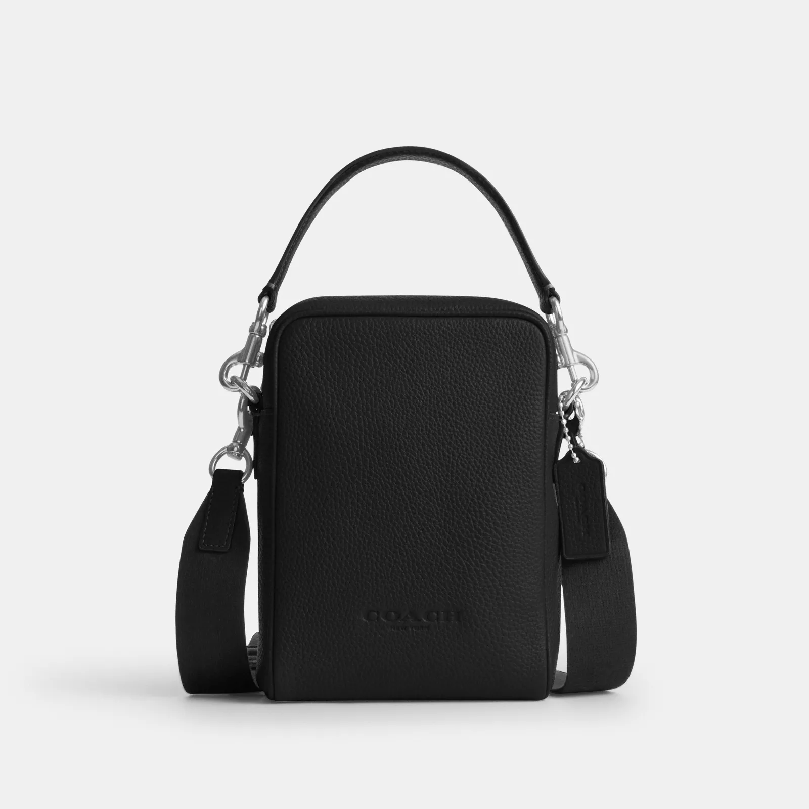 Tristan Crossbody Bag 14 - Silver/Black