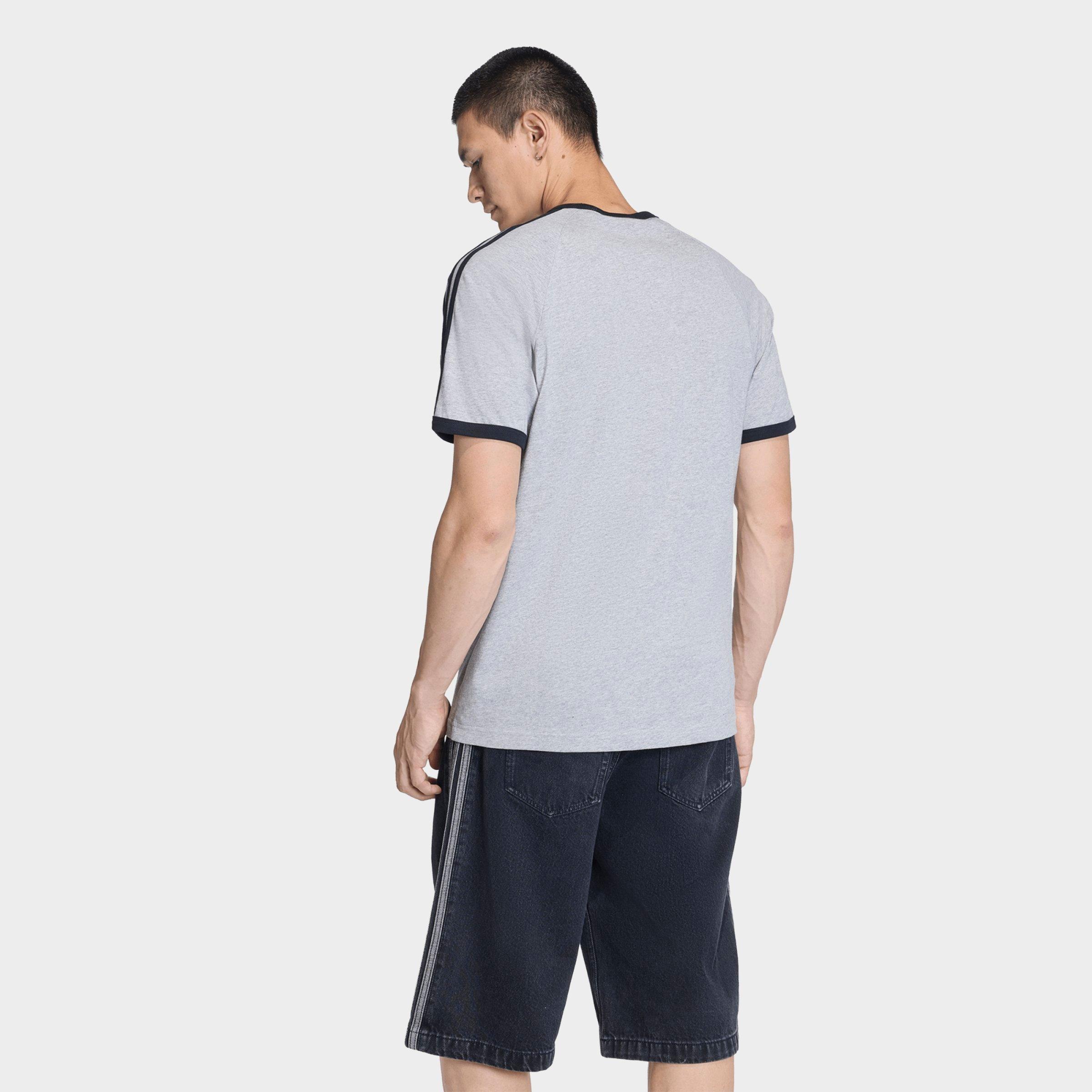 Men's adidas Originals adicolor 3-Stripes T-Shirt - Medium Grey Heather