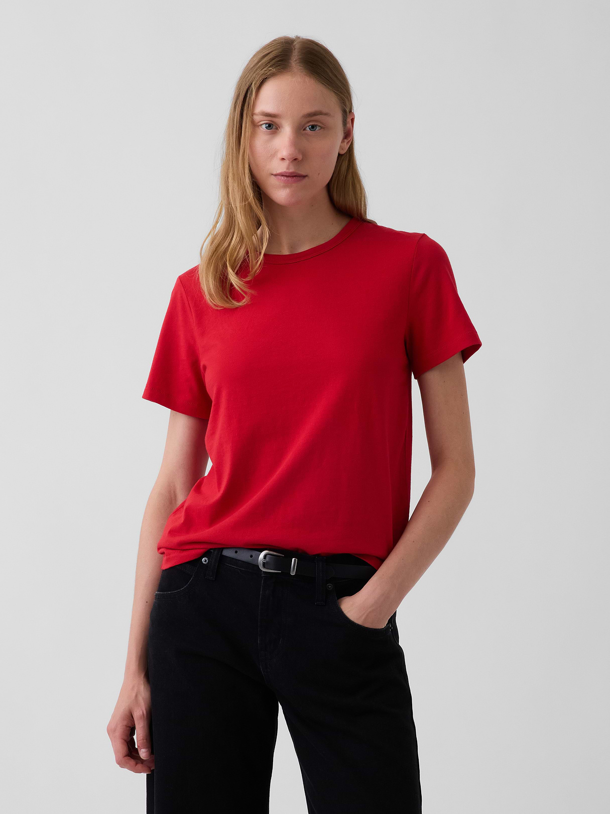Organic Cotton VintageSoft T-Shirt - Modern red