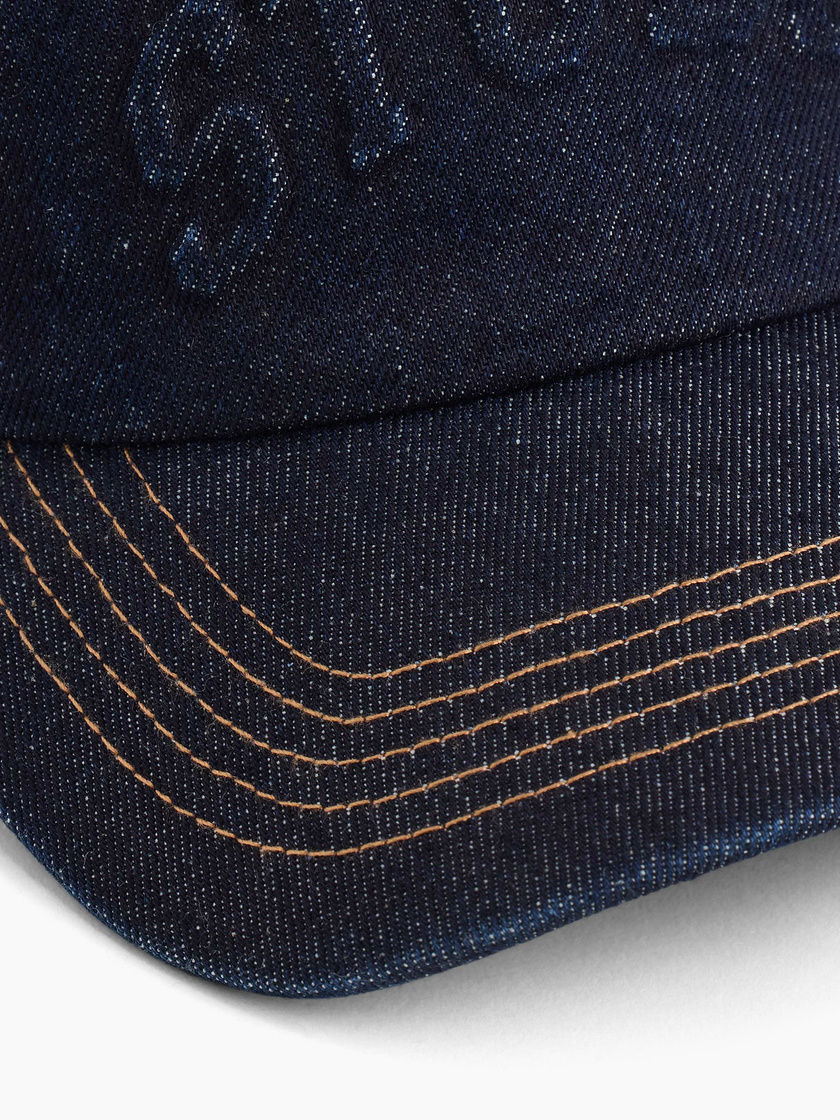 GapStudio Logo Baseball Hat - Dark denim
