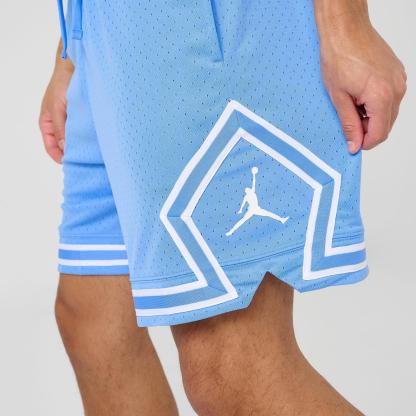 Men's Jordan Sport Dri-FIT Mesh Diamond Shorts - University Blue/White/White - view 5
