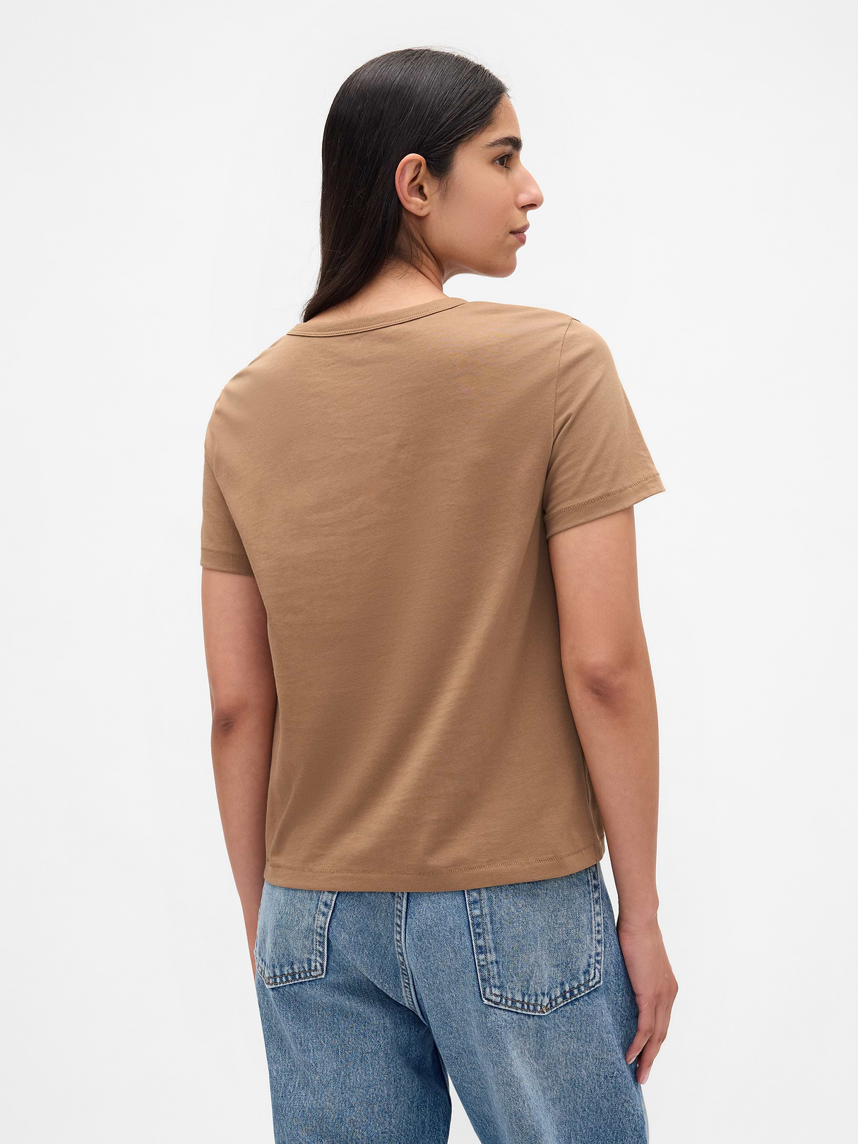 Organic Cotton VintageSoft T-Shirt - Kola nut brown