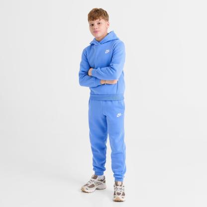 Big Kids' Nithtke Sportswear Club Fleece Pullover Hoodie - University Blue