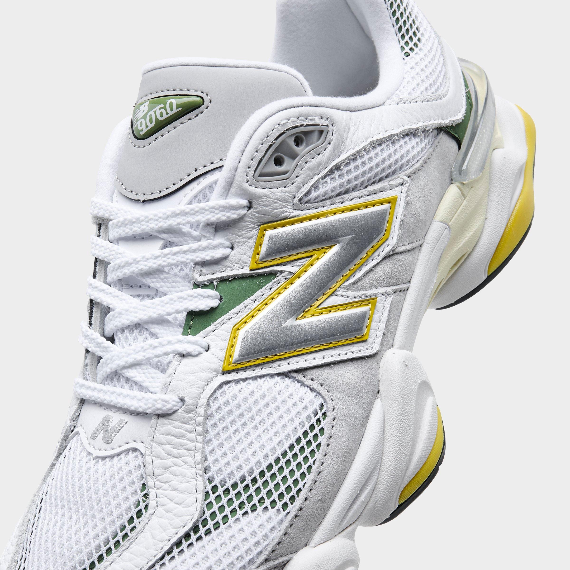 Men's New Balance 9060 Casual Shoes - White/Apollo Gold - view 3