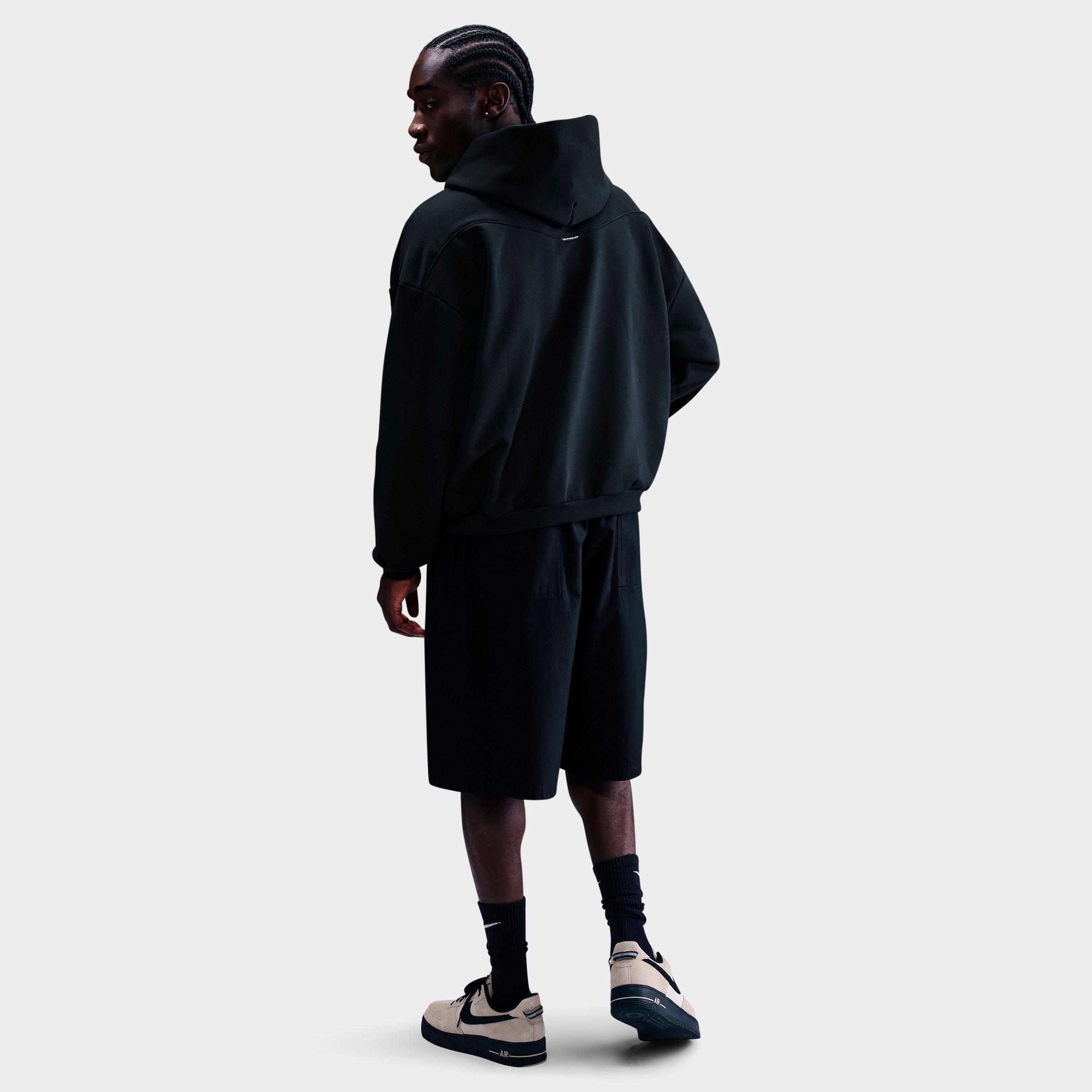 Men's Nithtke Standard Issue Therma-FIT Brushed Basketball Pullover Hoodie - Black/Pale Ivory