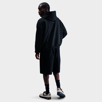Men's Nithtke Standard Issue Therma-FIT Brushed Basketball Pullover Hoodie - Black/Pale Ivory