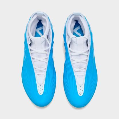 Men's adidas Harden Vol. 10 Basketball Shoes - Lucid Aquamarine/White/Silver Metallic - view 5
