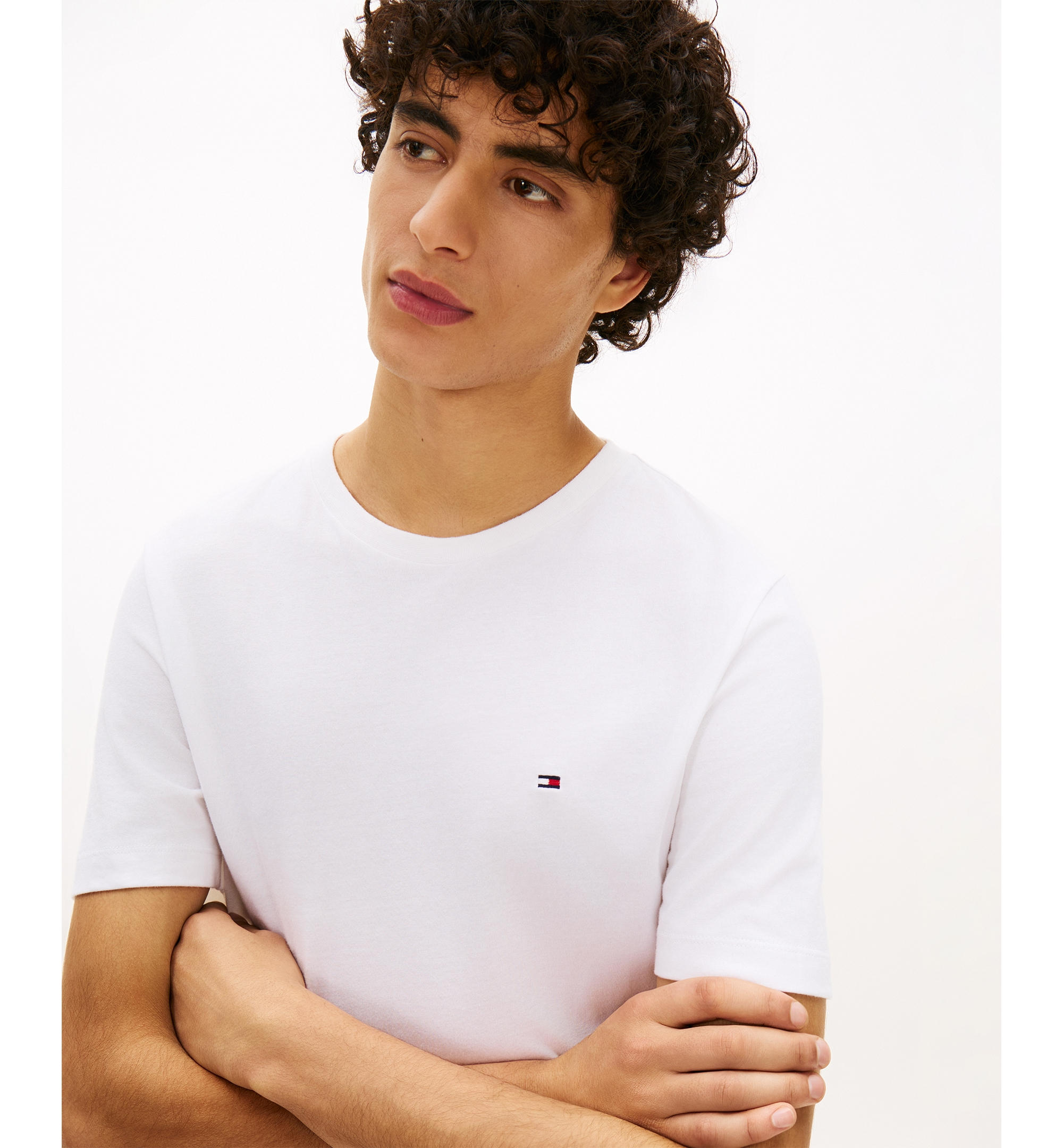 Tommy Hilfiger Men's Essential Regular-Fit T-Shirt - White