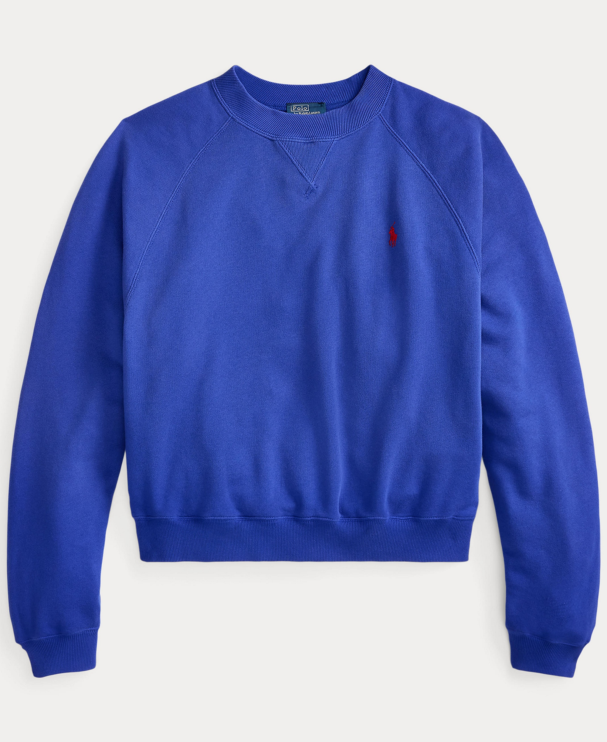Polo Ralph Lauren Women's Lightweight Fleece Crew Neck Sweatshirt - Gala Blue