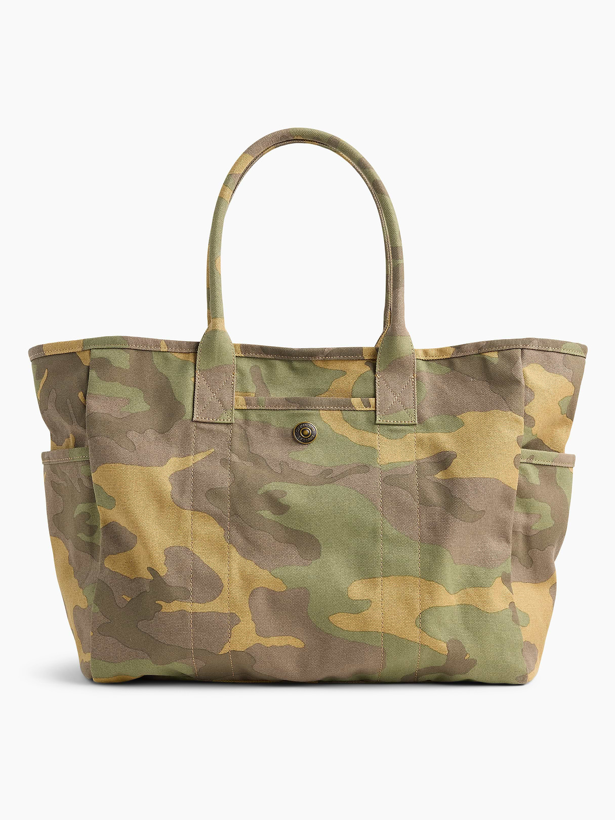 Mini Canvas Favorite Tote - Green camo