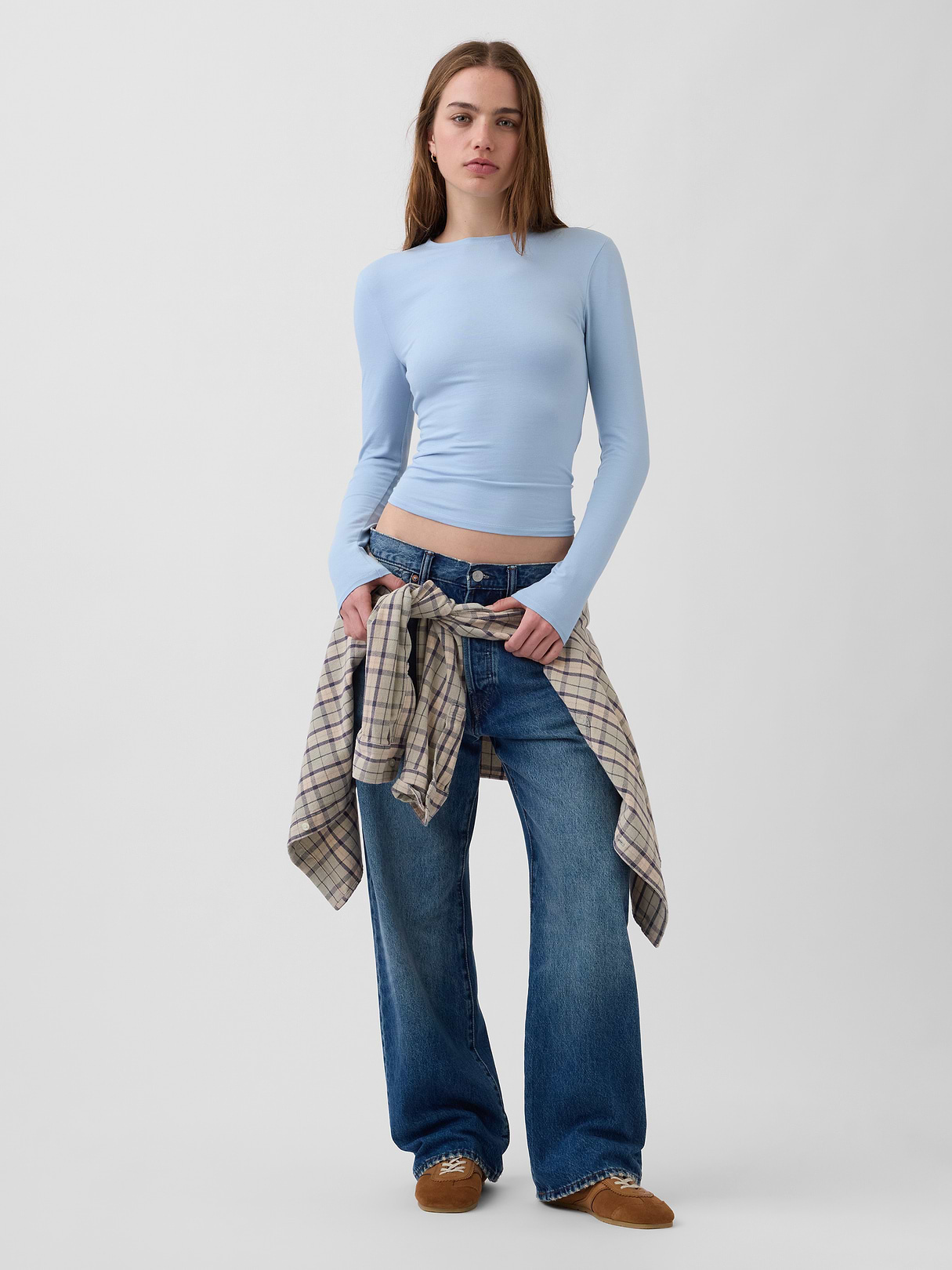 CloseKnit Jersey T-Shirt - Sail blue
