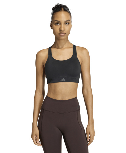 adidas Women's Optime Workout High Support Bra - Black
