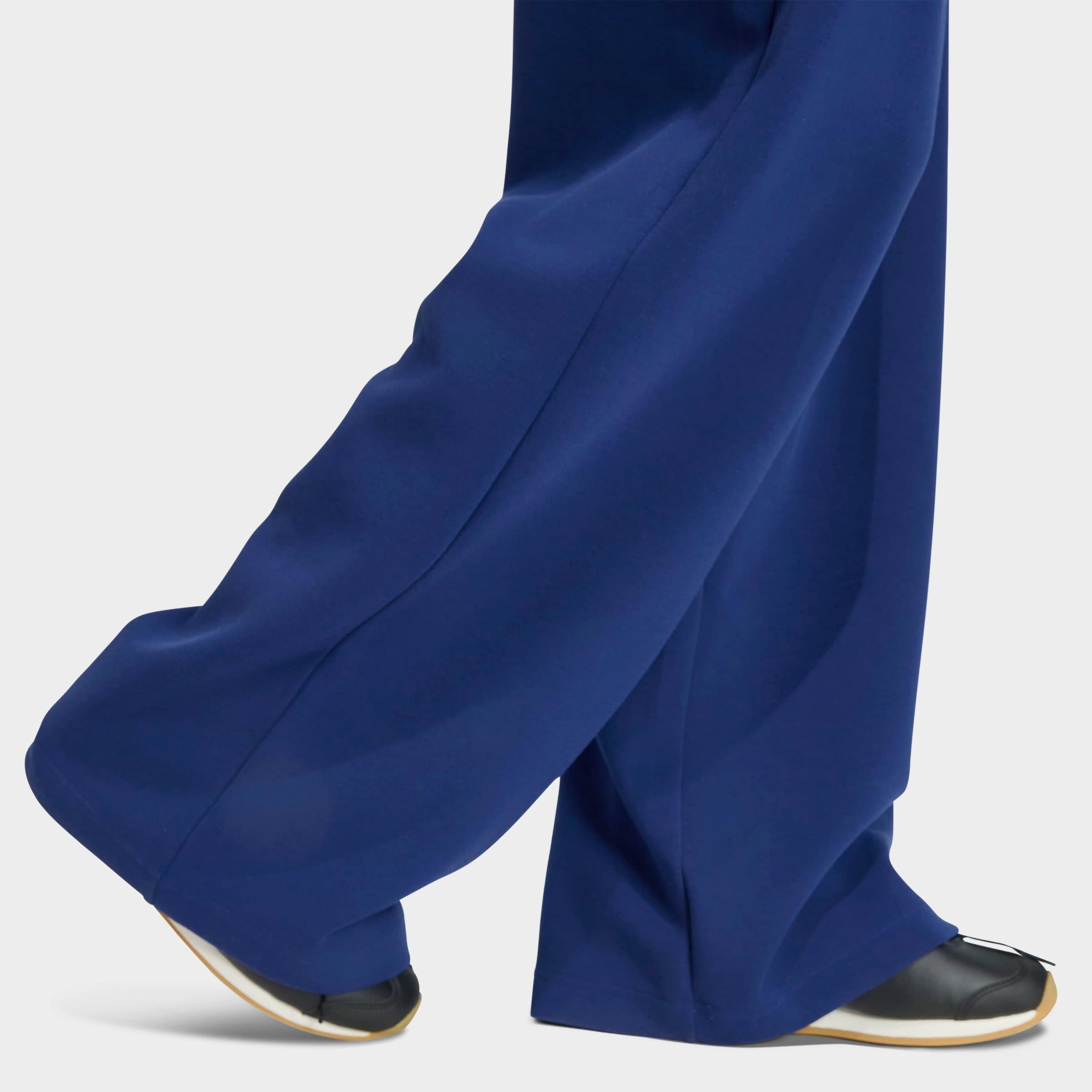 Women's adidas Sportswear Soft Lux Straight Leg Pants - Dark Blue
