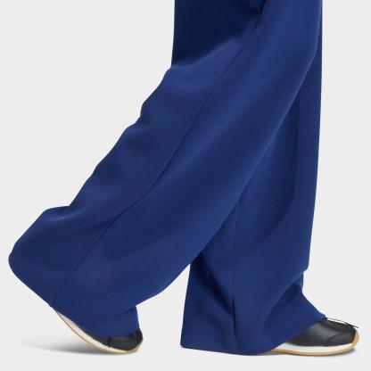 Women's adidas Sportswear Soft Lux Straight Leg Pants - Dark Blue