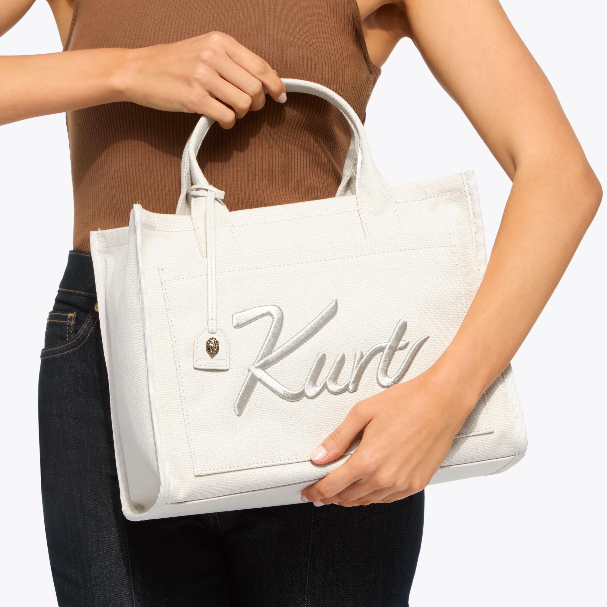 Kurt Geiger London Kurt Tote Bag - White - view 7