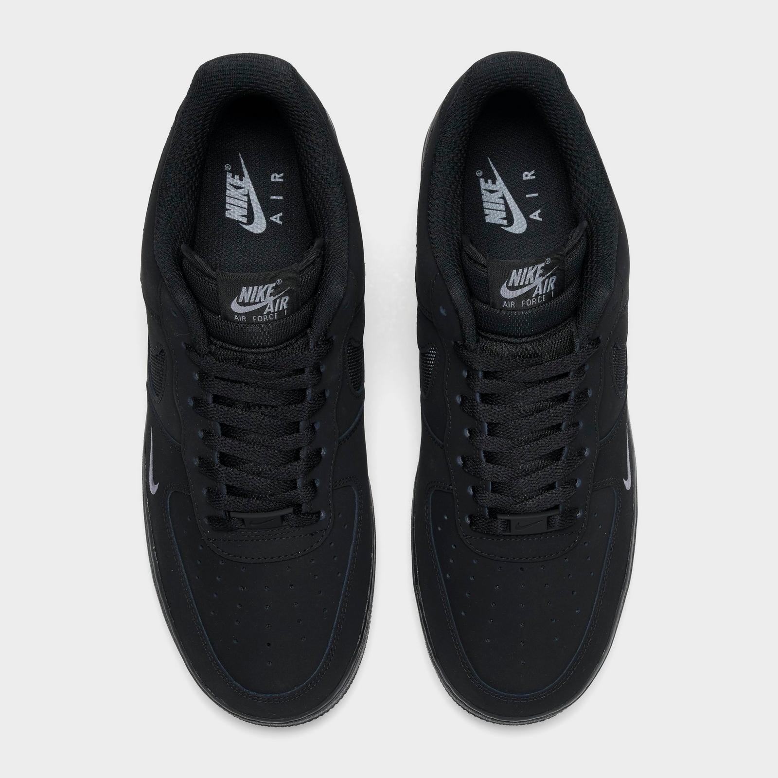 Men's Nike Air Force 1 '07 LV8 Casual Shoes - Black/Cool Grey/Cool Grey