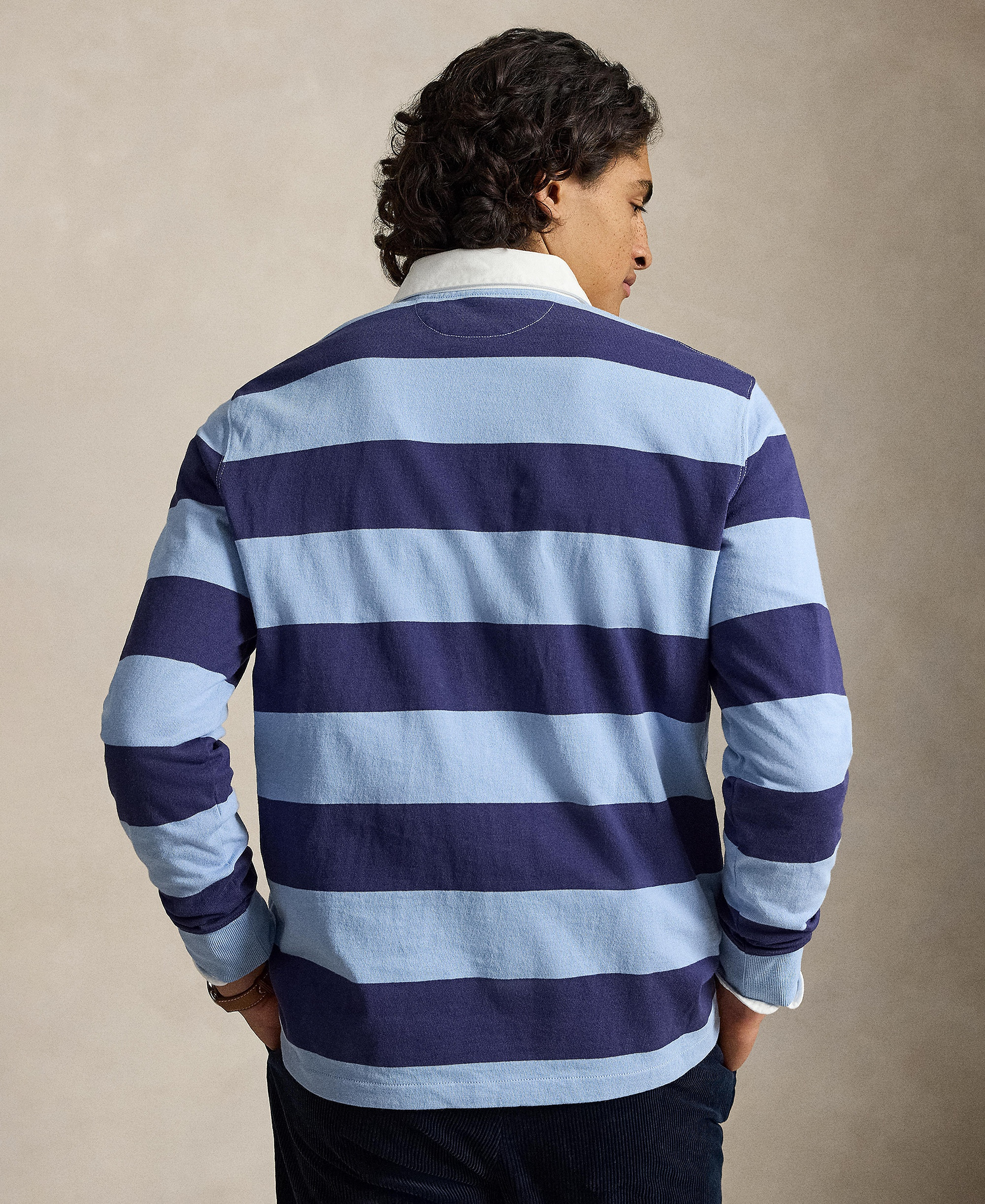 Polo Ralph Lauren Men's Iconic Rugby Classic-Fit Polo Shirt - Blue/Navy