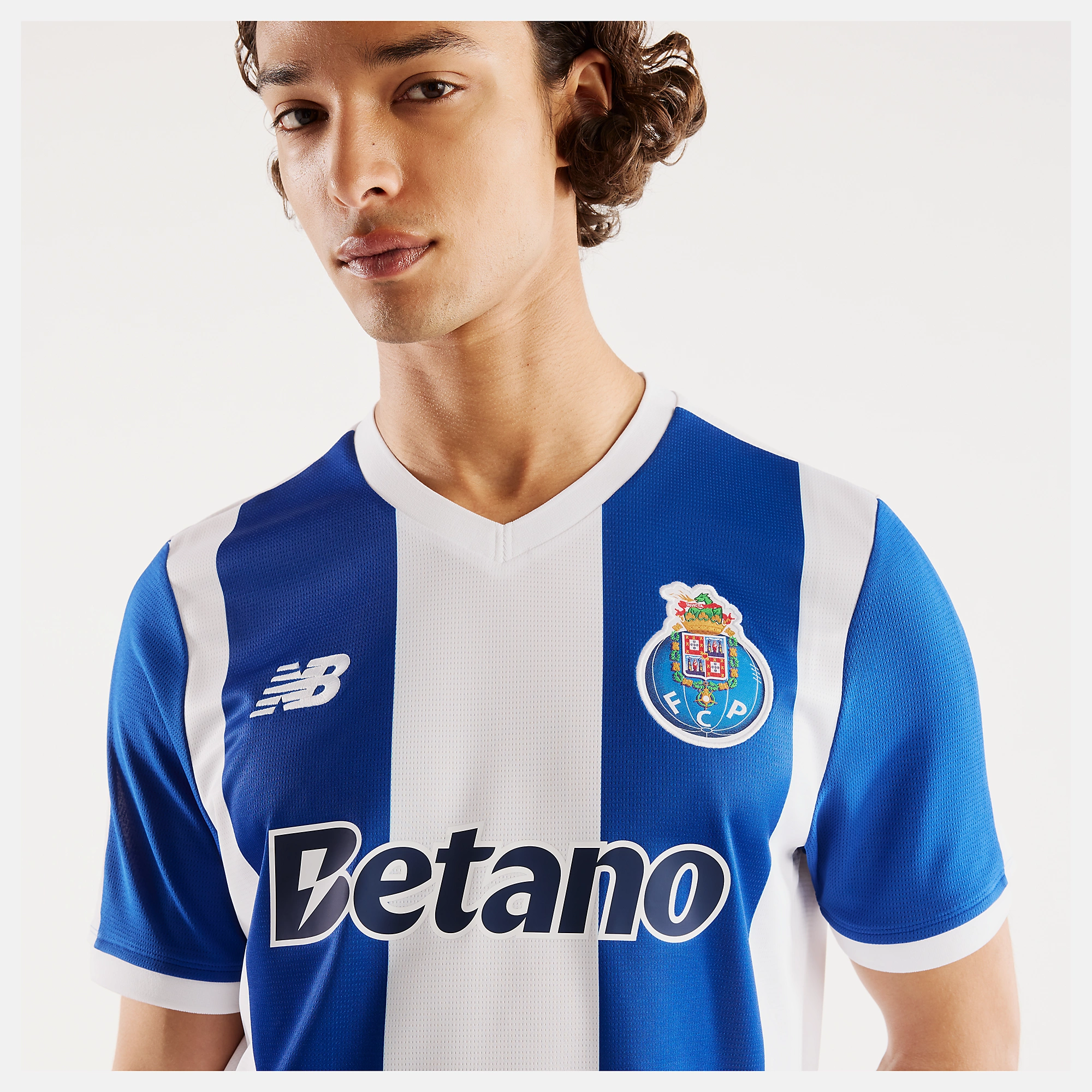 New Balance FC Porto 26/27 Home Short Sleeve Jersey, MT62A9YAHME