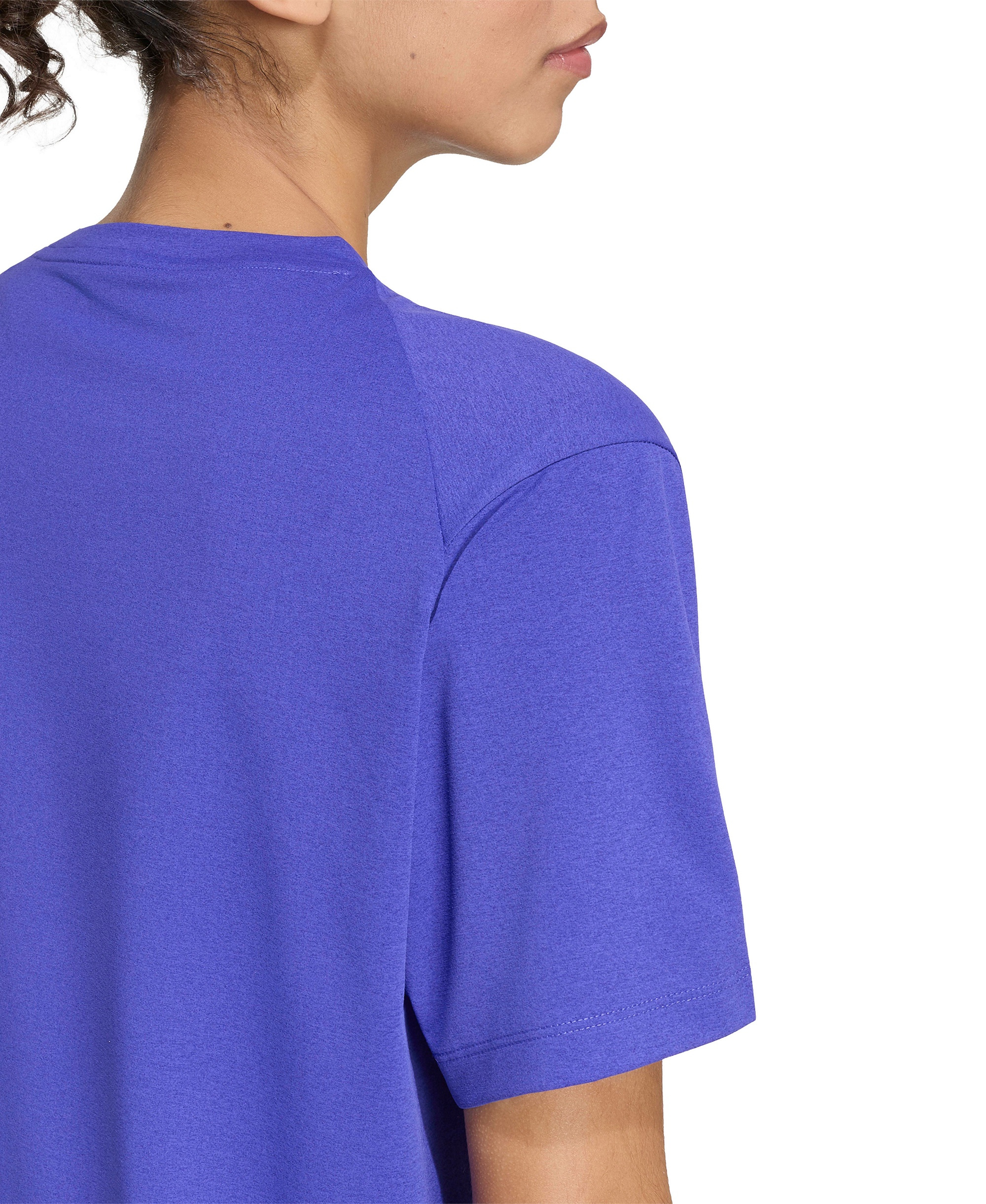 adidas Women's Crewneck Running T-Shirt - Pure Purple