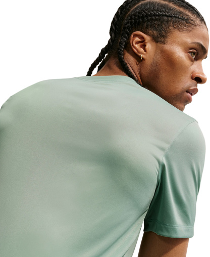 Nike Men's Dri-FIT Legend Fitness Logo T-Shirt - Steam