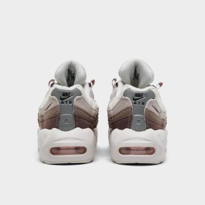 Girls' Little Kids' Nike Air Max 95 Casual Shoes - Phantom/Tattoo/Moon Particle/Silt Red