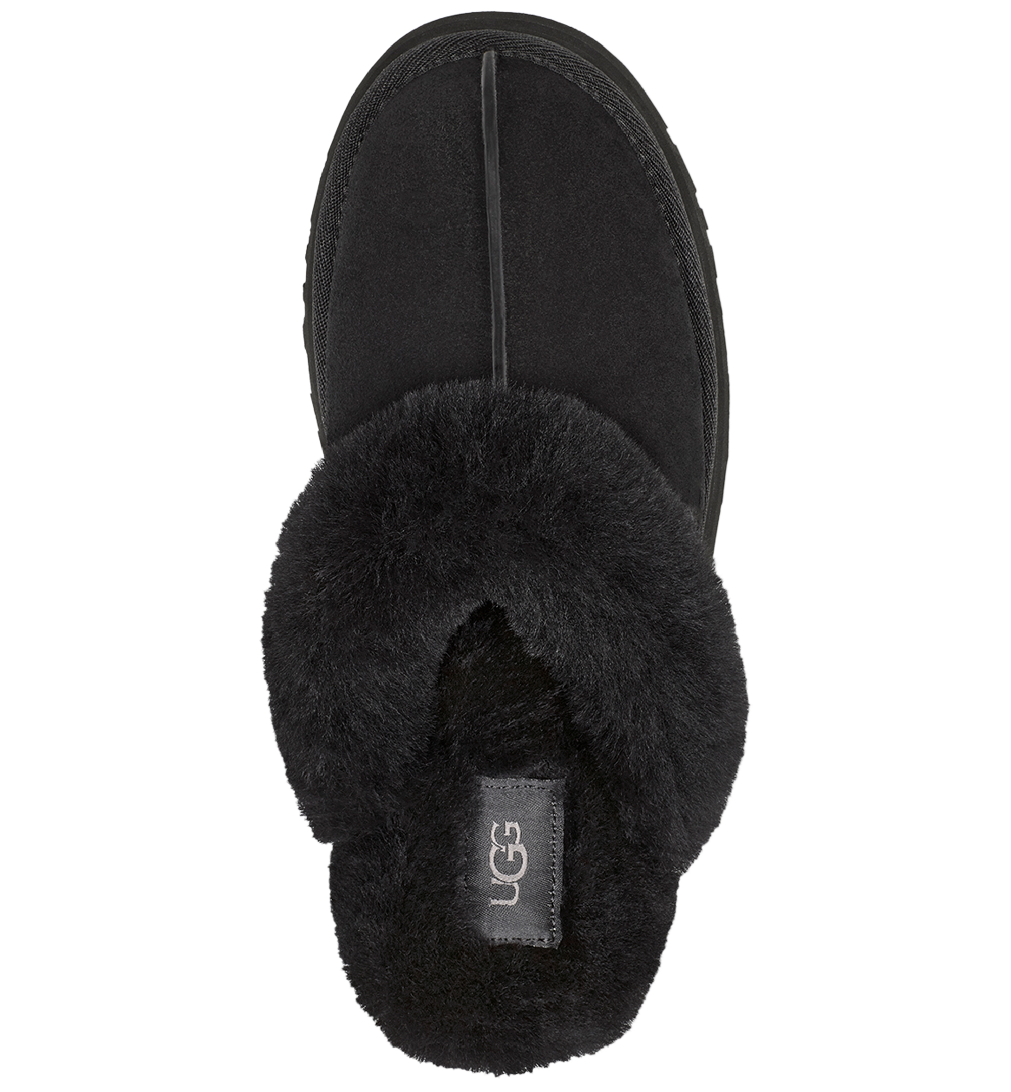 UGG® Women's Disquette Slip-On Clog Slippers - Black
