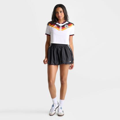 Women's adidas Germany 2026 Home Cropped Jersey - White - view 2
