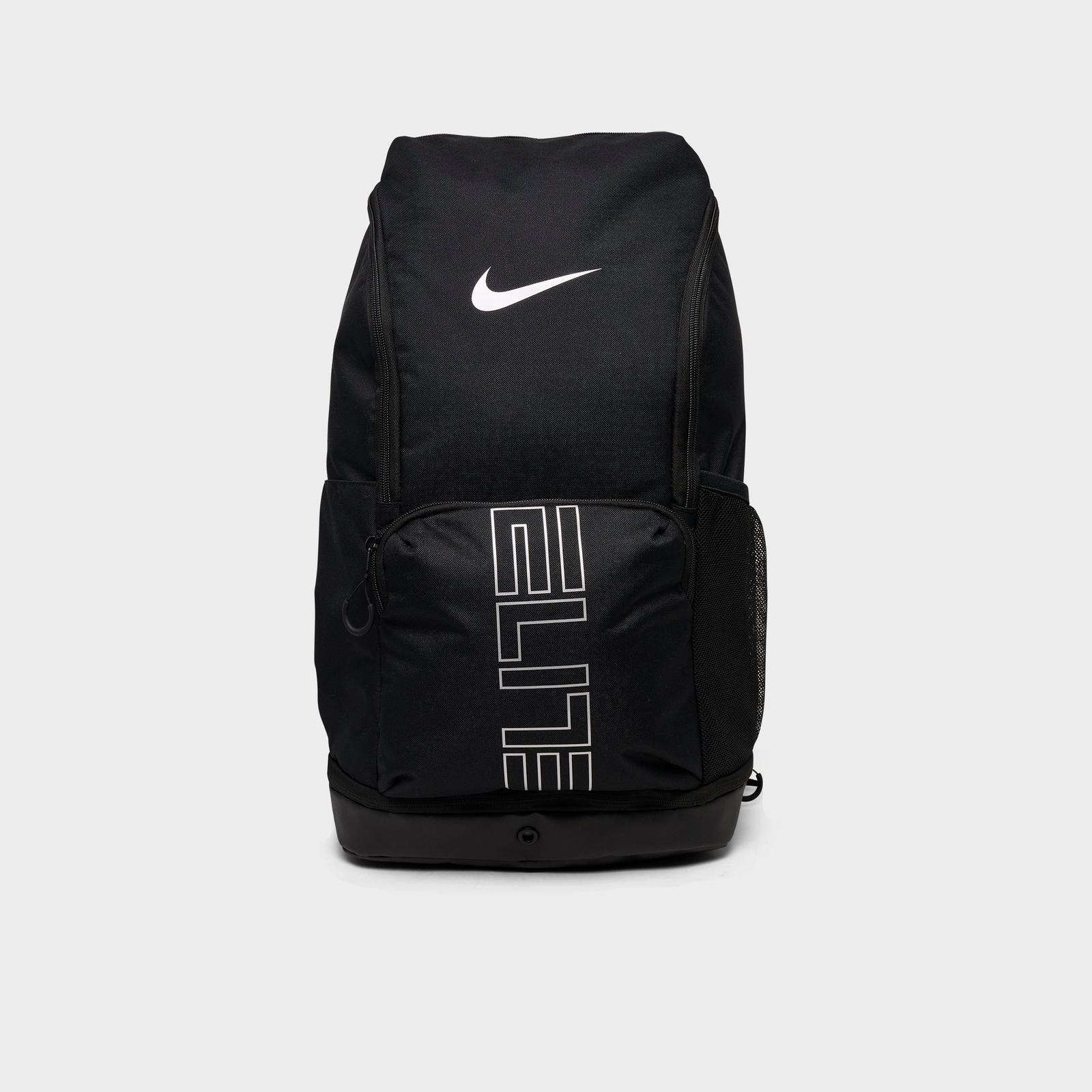 Nike Varsity Hoops Elite Backpack (32L) - Black/Black/Metallic Silver
