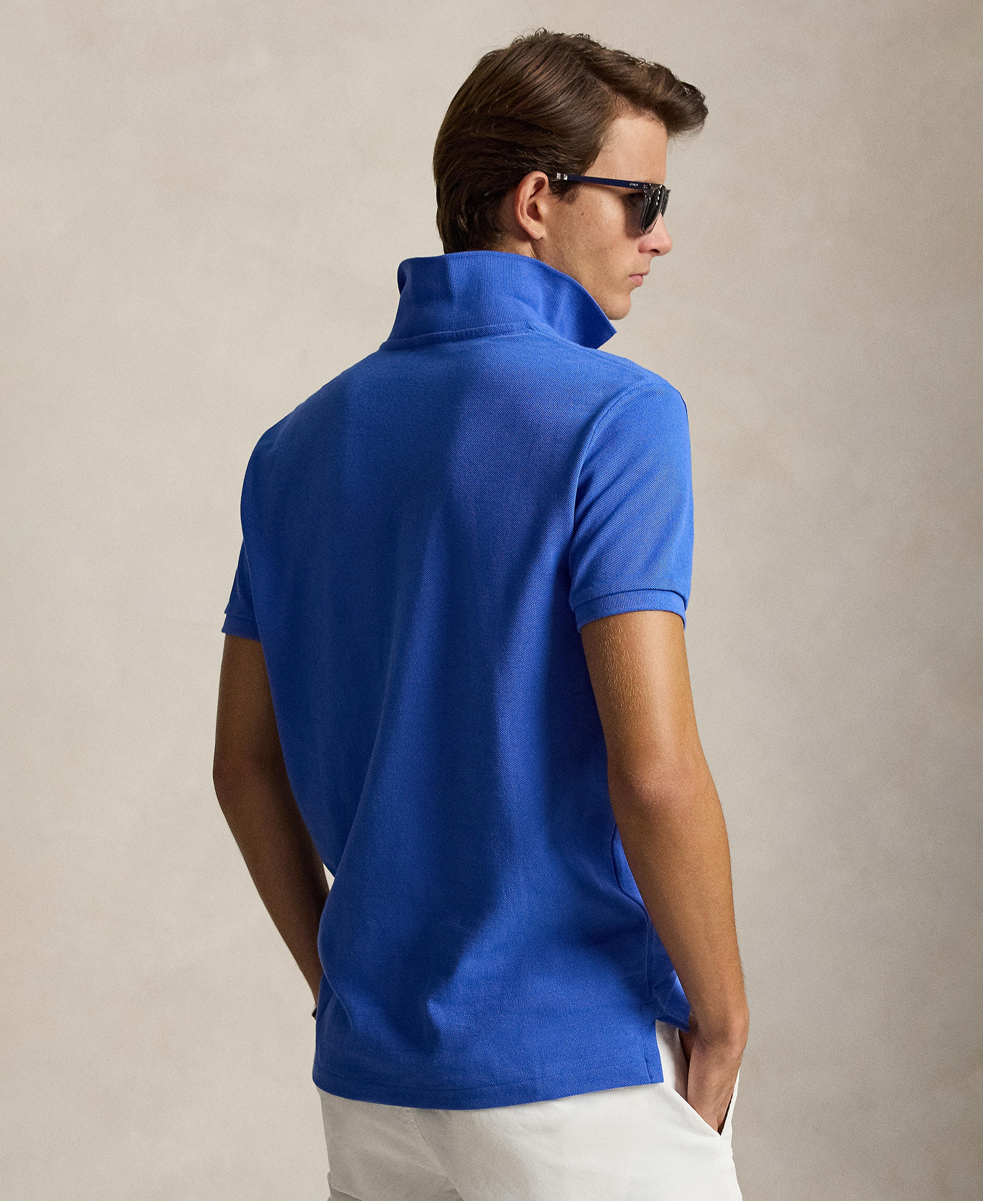 Polo Ralph Lauren Men's Classic-Fit Mesh Polo Shirt - New Iris Blue