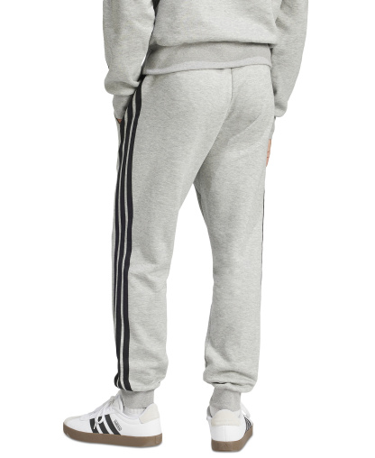 adidas Men's Essentials Three-Stripes Regular-Fit Fleece Joggers - Magh/Black