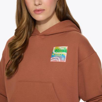 Kurt Geiger London Kurt's Cabana Hoodie - Brown - view 5