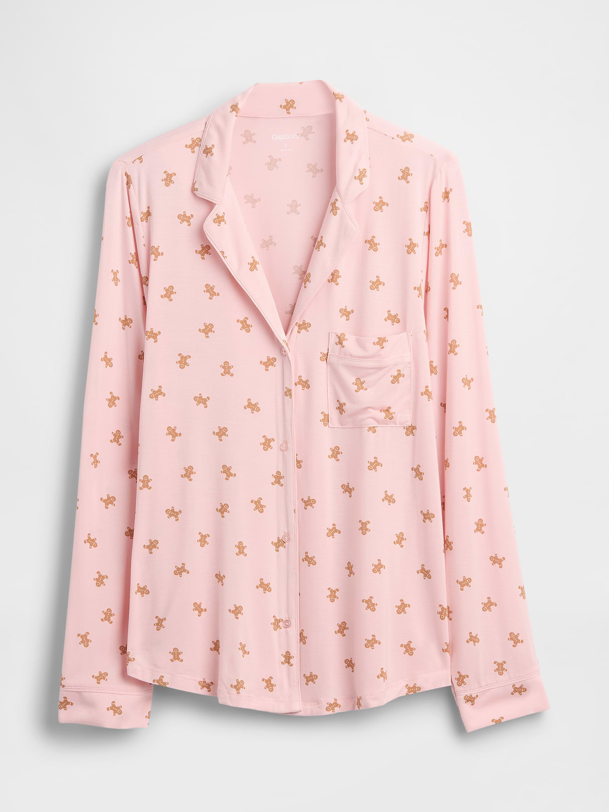 SoftMade Modal PJ Top - Gingerbread