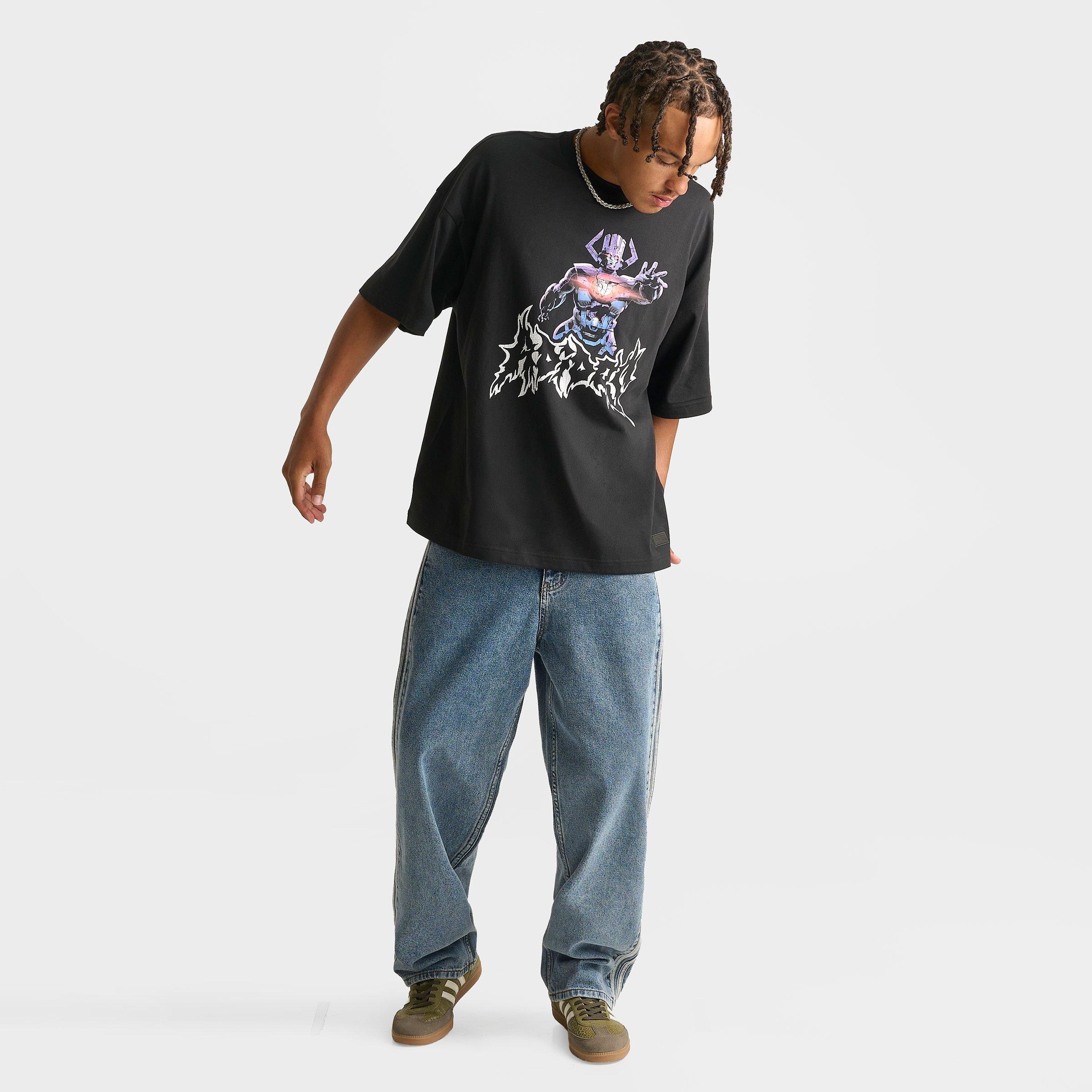 Men's adidas x Marvel Galactus Graphic T-Shirt - Black