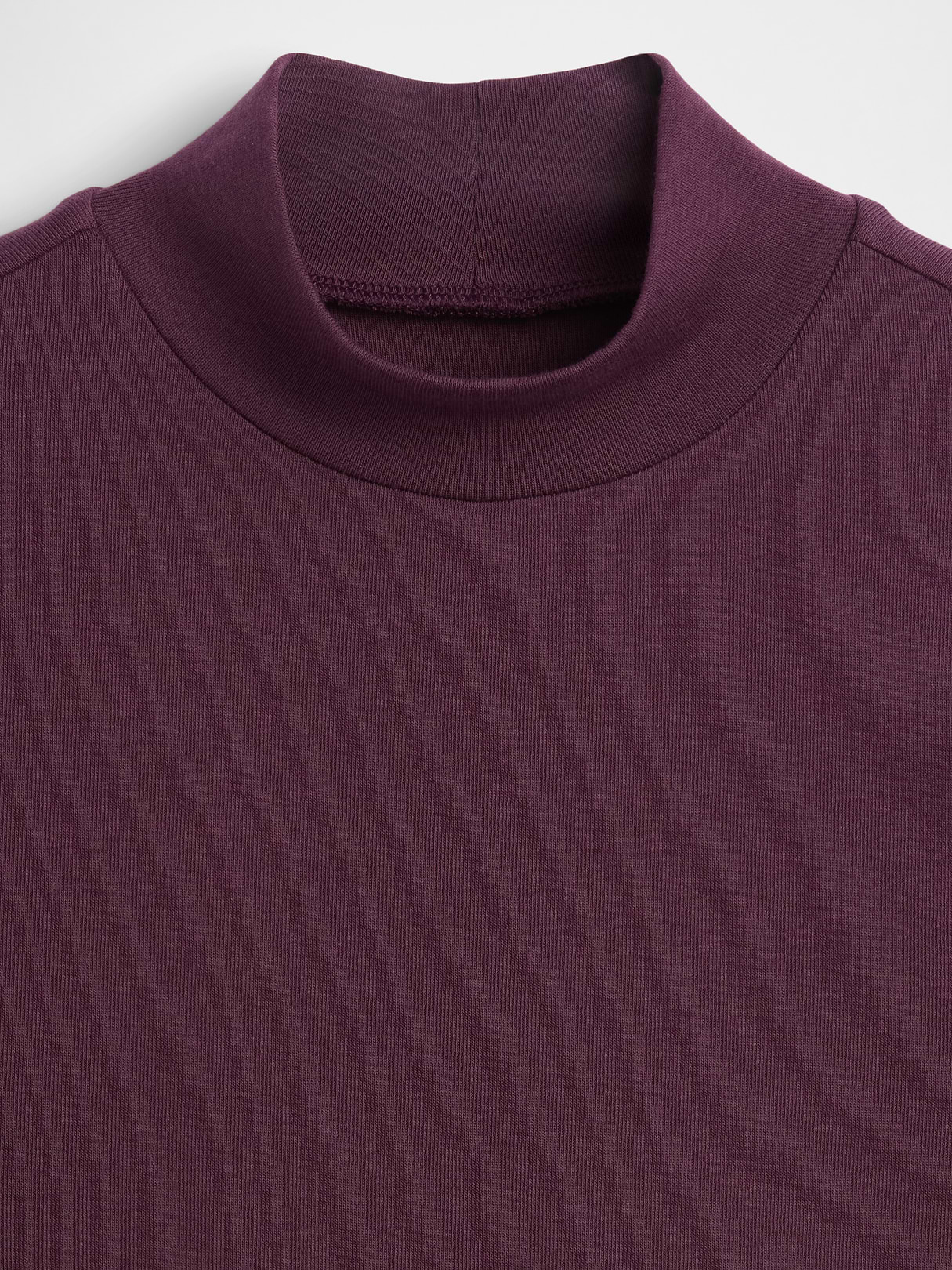 Modern Mockneck Tank Top - Burgundy bordeaux