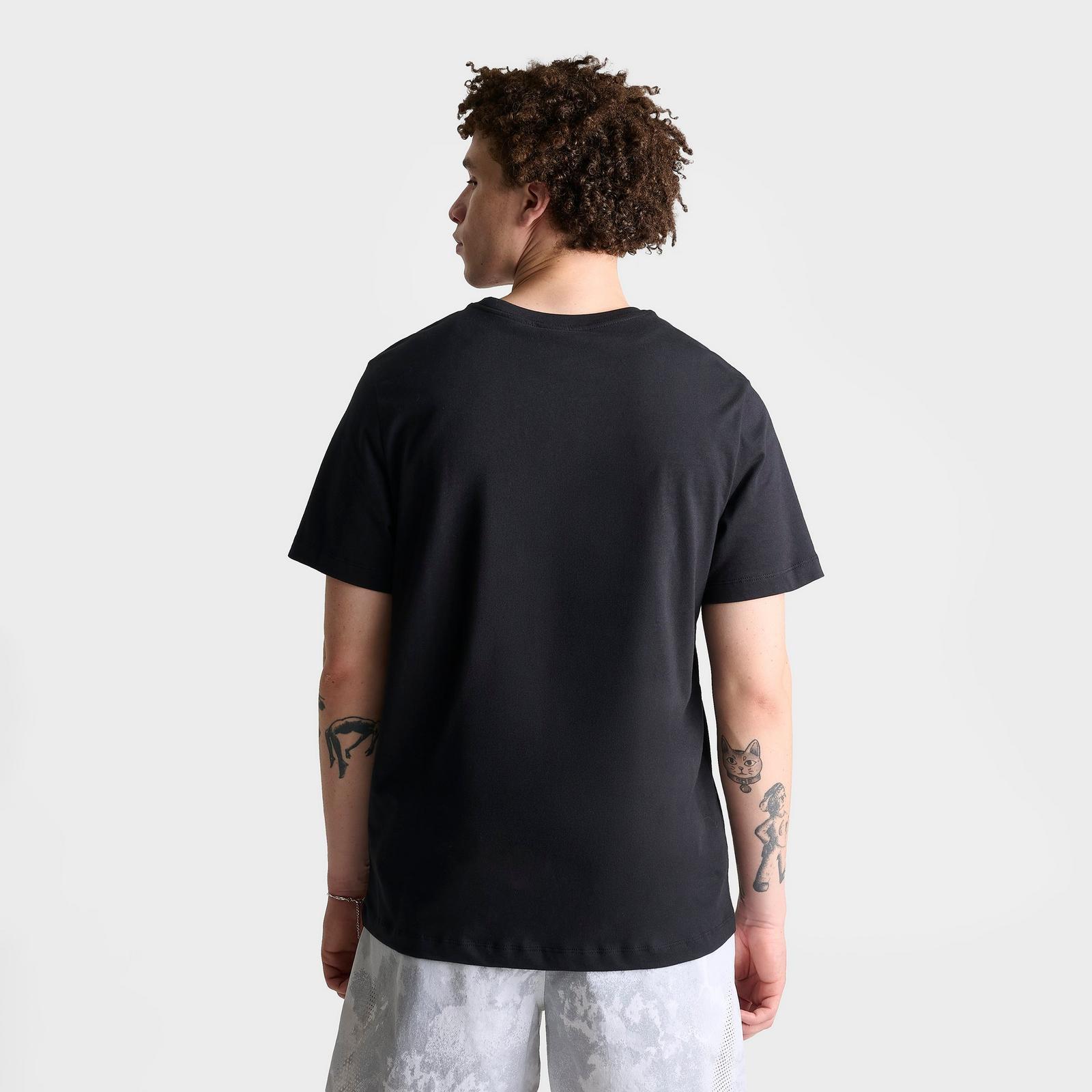 Men's Nike Sportswear Wreath Graphic T-Shirt - Black