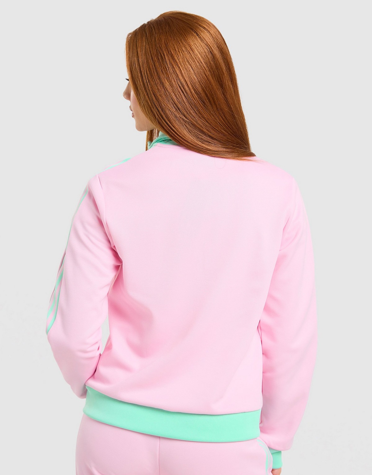 adidas Originals Classic Full Zip Track Top - Pink - view 5