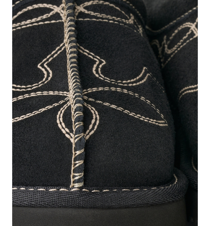 UGG® Women's Tasman Western Slip-On Slippers - Black
