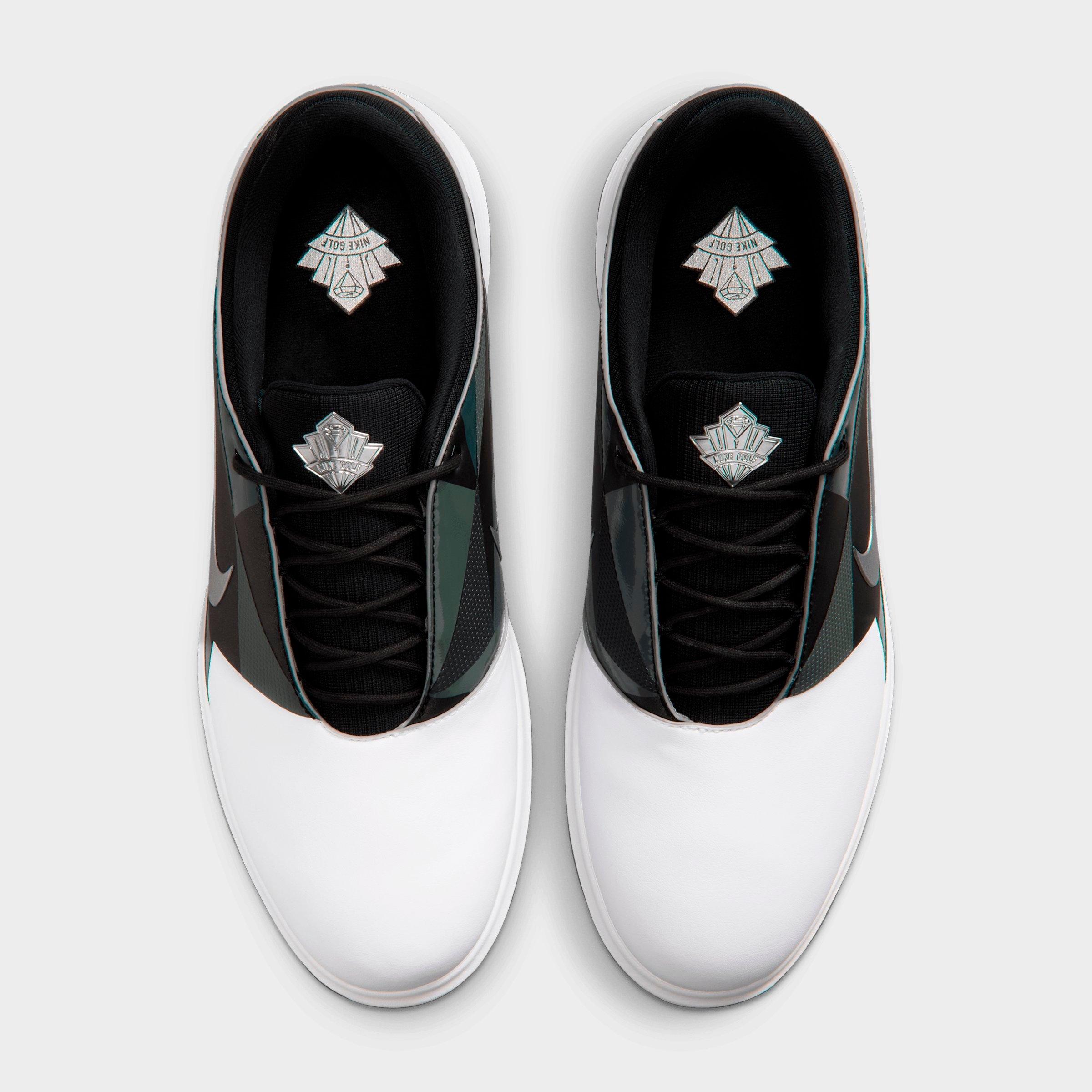 Men's Nithtke Victory Tour 4 Golf Shoes - White/Metallic Silver/Sequoia/Black - Top view