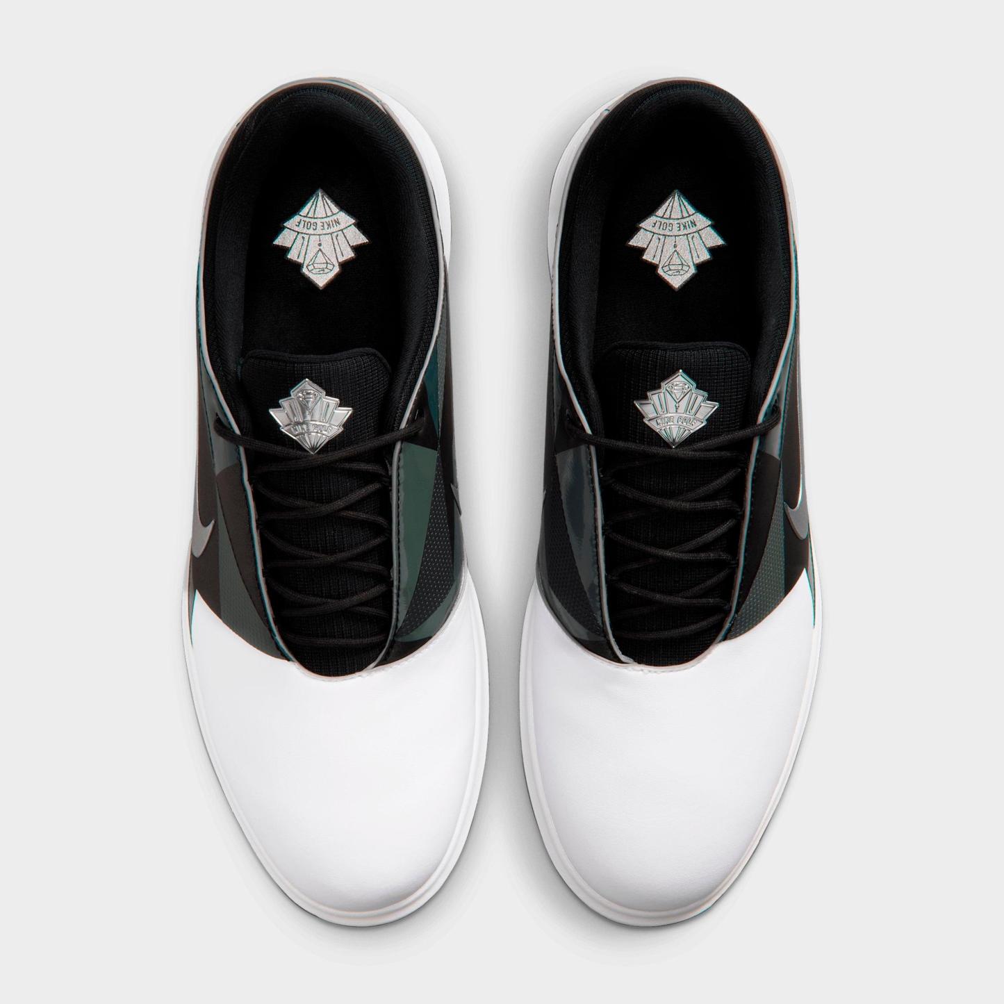 Men's Nithtke Victory Tour 4 Golf Shoes - White/Metallic Silver/Sequoia/Black - Top view