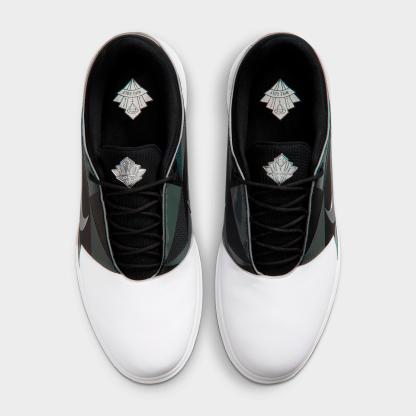 Men's Nithtke Victory Tour 4 Golf Shoes - White/Metallic Silver/Sequoia/Black - Top view
