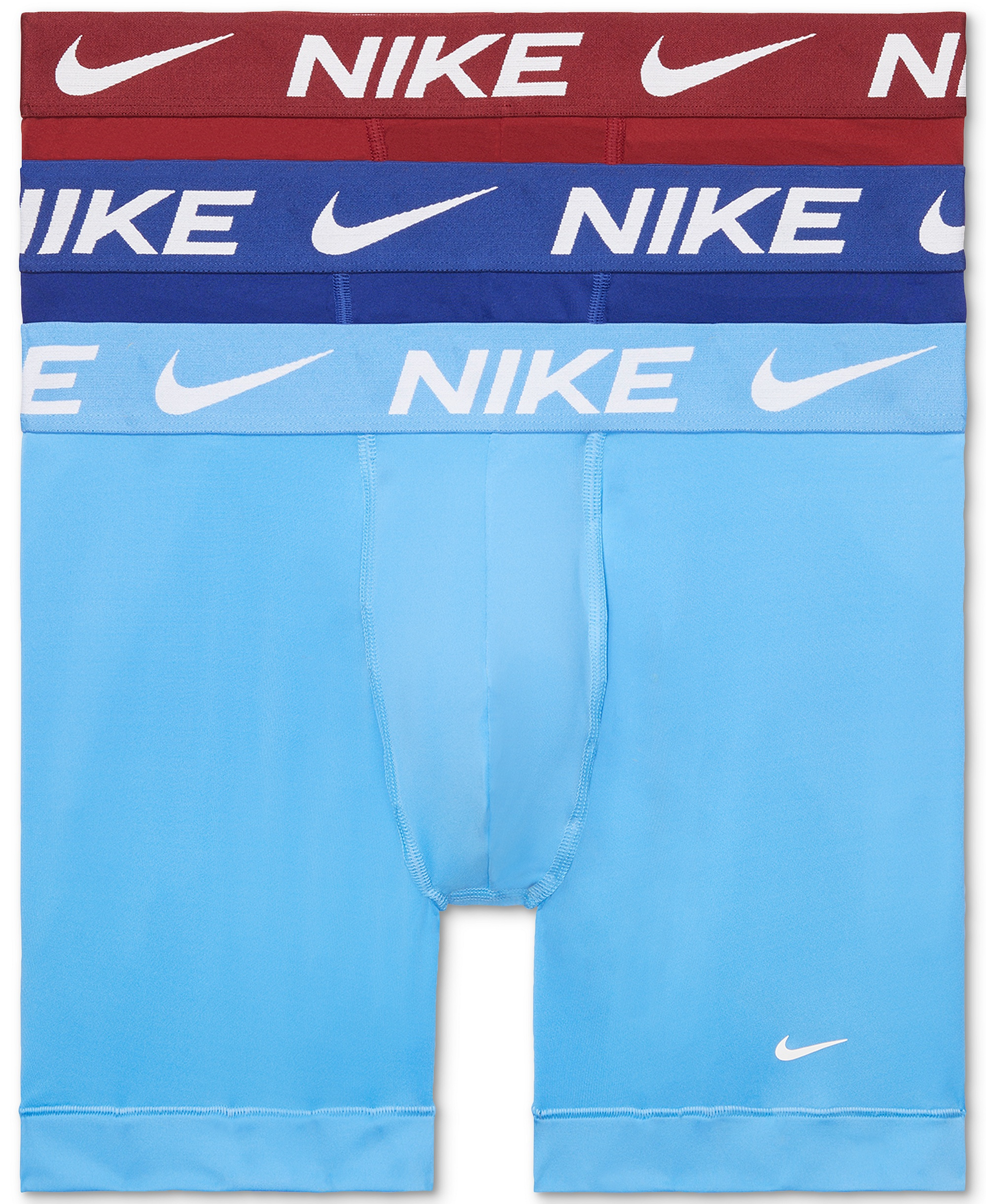 Nike Men's DRI-FIT Essential Micro Boxer Briefs, 3-Pack - Blueberry