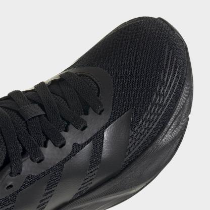 Big Kids' adidas Galaxy 8 Running Shoes - Core Black/Core Black/Core Black - Detail shot