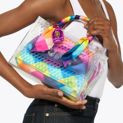 Kurt Geiger London Small Jelly Tote Bag - Multi Colored - view 2