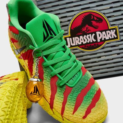 Nike Ja 3 Basketball Shoes - Green Spark/Black/University Red/Dynamic Yellow