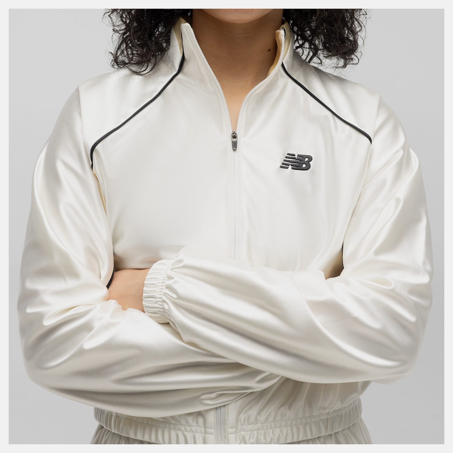 New Balance Basketball Track Jacket, WJ62B1GSSST