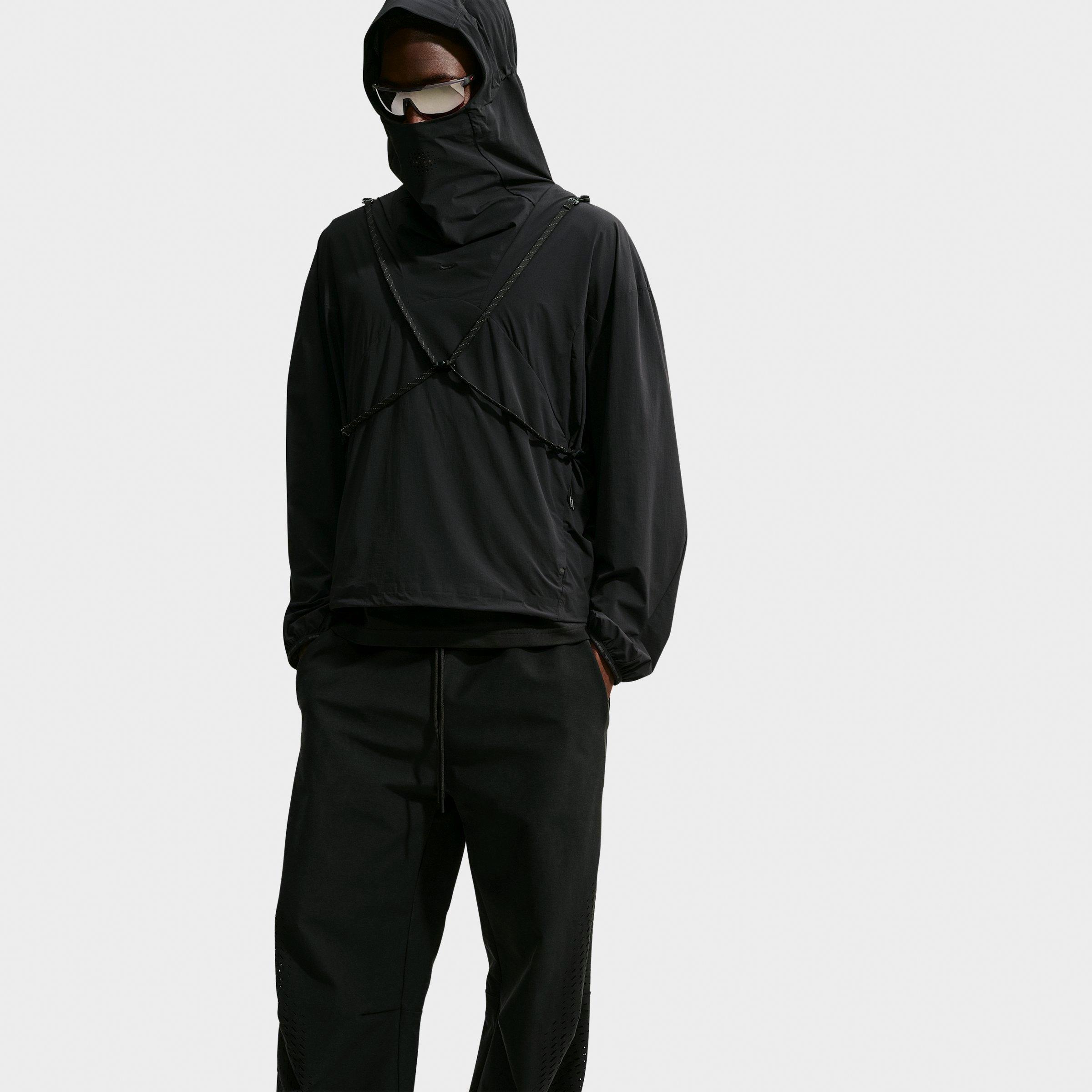 Men's Nithtke Tech Helios Dri-FIT Convertible Pullover Top - Black/Anthracite/Black