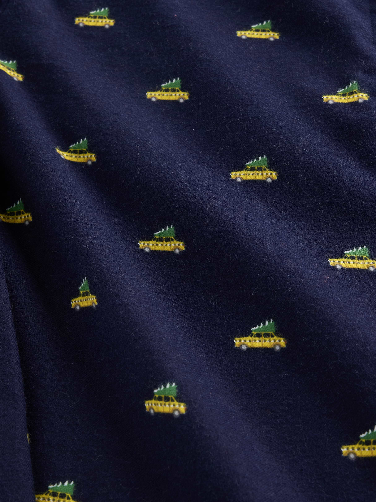 Adult Softest Flannel PJ Pants - Taxi cabs